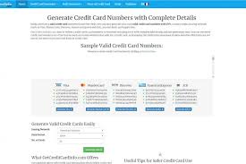 You should know what your own credit limit well, the way it works, the credit card company contact you asking if you want their credit card…….if you do, you fill out their form….answer all their. Credit Card Generator With Cvv And Expiration Date And Name