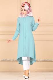 Modaselvim Tunik Incili Peplum Tesettur Tunik Pl906 Mint Muslim Fashion Dress Muslim Fashion Outfits Blouse Casual Fashion