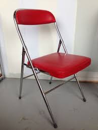 Red Folding Chair Retro Funk And Junk Retro Chair Furniture Chair Retro Furniture