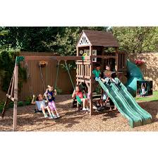 Not only do they enable children to get fresh air and physical activity, but they when you shop outdoor playhouses at kidkraft you'll find a playhouse that's just right for your needs, including your budget. Kidkraft Portland Swing Set Bjs Wholesale Club