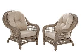 Ophelie Outdoor Garden Cappuccino Patio Chair With Cushions Patio Chairs Lounge Chair Outdoor Wicker Patio Chairs