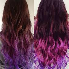 It can be as subtle as a rose gold if you have damaged hair but still want to dye your hair pink, consider going with an ombre instead. Blonde Purple Dip Dye Hair Novocom Top