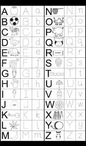 Capital Small Letter Tracing Worksheet Free Printable