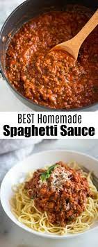 525 · 40 minutes · easy homemade spaghetti sauce, using ingredients you probably already have in your pantry! Homemade Spaghetti Sauce Tastes Better From Scratch