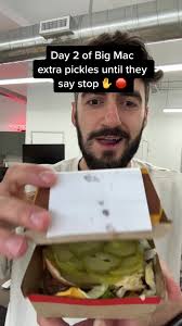 Day 2 of Big Mac with Extra Pickles