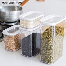 Ceramic airtight canister *see offer details. Mdzf Sweethome Airtight Food Storage Box Container Food Storage Jar Durable Containers Acrylic With Lid Kitchen Accessories Storage Bottles Jars Aliexpress