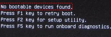 8 Solutions No Boot Device Acer In Windows 10 8 7