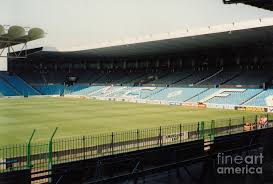 Elegantly simple (almost modular) stadium stand (tribune) at dijon, france. Manchester City Maine Road North Stand 2 1991 Photograph By Legendary Football Grounds