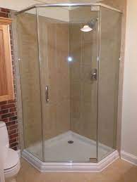 Glass Corner Shower To Make Small Bathroom Feel Bigger Small Bathroom Bathroom Remodel Shower Corner Shower