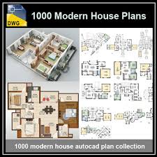 House design in autocad download cad free 749 75 kb bibliocad. 1000 Modern House Autocad Plan Collection Free Autocad Blocks Drawings Download Center