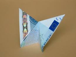 Geldscheine falten, geldgeschenke basteln und vieles mehr. Schmetterling Geldscheine Und Geldgeschenke Origami Kunst