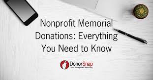 May 06, 2021 · if you would like to write an obituary to honor someone's life, start with a sentence that includes the person's full name, age, where they lived, and when they passed away. Nonprofit Memorial Donations A Complete Guide For 2021 Donorsnap