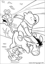 Print Pooh And Friends Against Windy Day Pageab61 Coloring Pages Cartoon Coloring Pages Super Coloring Pages Coloring Pages