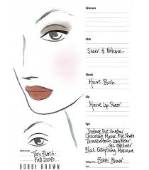 See The Inspiration Backstage Face Charts Instyle Com