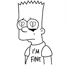 2000x2000 the 'sad' bart simpson edit starter pack. Pin On á´›á´€á´›á´›á´á´