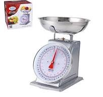 Alpine Cuisine Stainless Steel Analog Kitchen Scale Silver - Mechanical  Kitchen Weighing Food Scale Weighs Up to 22 Lbs, Analog Food Scale for  Kitchen ...