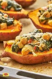 Gefullte Ofen Susskartoffel Rezept Susskartoffel Rezept Ofen Rezepte Susskartoffel