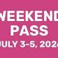 Weekend Passes event image