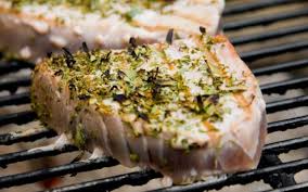 Arrosées d'unesuite de la recette. Darne De Saumon Au Barbecue Recette Le Parisien