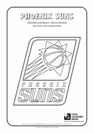 Cool Coloring Pages Nba Basketball Clubs Logos Western Conference Pacific Cool Coloring Pages Coloring Pages For Boys Coloring Pages