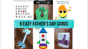 Express your love with our warm father's day ecards and make him feel. Keshalish 6 Easy Father S Day Cards For Kids To Make Fathers Day Card Ideas For Children