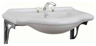 classic large wall mount bathroom sink