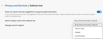 How to change the search engine in edge. How To Change Search Engine To Google From Bing In Microsoft Edge Browser Tips Tricks From Initpals