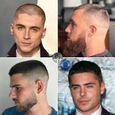 Using a comb, with the bristles facing up, lift the hair on the lower half of the head and begin to cut (¼ inch in length) from the base of your head. 50 Best Buzz Cut Hairstyles For Men Cool 2021 Styles