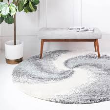 Moroccan style round area rugs look cool and eclectic. Buy Rugs Com Soft Touch Shag Collection Round Rug 4 Ft Round Sage Green Shag Rug Perfect For Kitchens Dining Rooms Online In Turkey B084t4dpq3