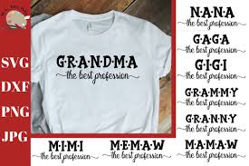 Download Grandma Best Profession Svg Bundle Funny Grandma Cut File 345272 Svgs Design Bundles