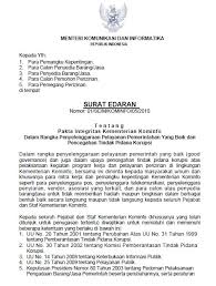 1 tahun 2010 edisi januariperspektif. Pakta Integritas Croping Smart Information Towards Change