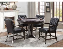 Malcolm Poker Table Set With Chairs Dining Furniture Makeover Dining Furniture Contemporary Dining Furniture
