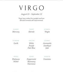 We did not find results for: Virgo Zodiac Sign Correspondences Virgo Personality Virgo Symbol Virgo Mythology And Virgo Meaning Zodiac Memes