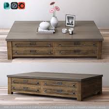 Rh members enjoy 25% savings and. Rh Zinc Top Mercantille Coffee Table 3d Model