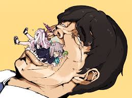 hiroya (hirogaya 02), hina (blue archive), hina (swimsuit) (blue archive),  shiroko (blue archive), blue archive, real life, absurdres, commentary  request, highres, 1boy, 2girls, animal ears, black eyes, black hair, black  jacket, black