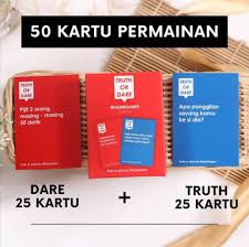 Luangkan waktu sebentar, pejamkan mata, dan bayangkan seperti apa kehidupan anda yang sempurna. Ready Kartu Truth Or Dare Edisi 3 By Hazergames Shopee Indonesia