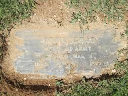 Pvt Posie Goad (1895-1977)