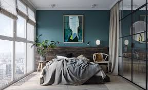 Dark grey next to light grey produces a white line between the two. Bedrooms With Gray Accent Walls Modern And Adaptable