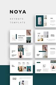 Noya Creative Modern And Stylish Keynote Presentation Template This Clean And Portfolio Design Layout Presentation Design Layout Portfolio Layout Template