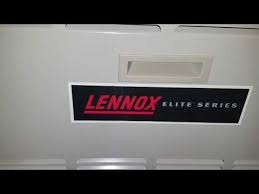 With an average price about $1,000 less than the 95% models it's a good choice for consumers who are budget conscious. 1998 Lennox Elite Series Furnace Overview Youtube