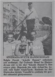 Tabi bu arada leyla ile aşkları başlar. Ayhan Isik Belgin Doruk Sadri Alisik Sinema Film Resim