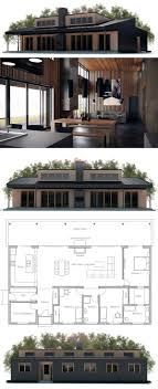 Plan De Maison Ch310 Small House Plans House Plans Modern House Plans