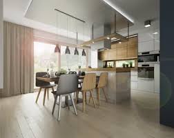 cooking island plus living room