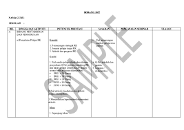 Dengan bismillah dan salam sejahtera, cuti sekolah bulan september kali ini bukan sahaja saya peruntukkan untuk kerja kerja pbs di sekol. Doc Borang Skt Nama Guru Sekolah Sara Vanan Academia Edu