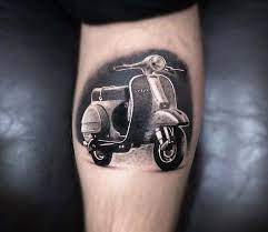 vespa tattoo by jefree naderali post 24008 ไอเด ยรอยส ก