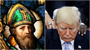 Details of the saint's life vary. Saint Patrick S Lorica For Protection And For President Trump Roman Catholic Man