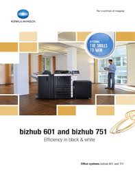 Driver updater is the perfect solution for automatically updating drivers, saving you the hassle of having to identifying all. Bizhub 601 And Bizhub 751 Manualzz
