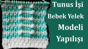 Tunus Isi Bebek Yelek Modeli Yapilisi Canim Anne Tunus Isi Pinterest Tunisian Crochet Crochet Videos And Crochet Baby