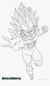Ssj3 goku vs ssj3 vegeta coloring pages son goku was born on the planet vegeta under the name of kakarott. Free Vegeta Coloring Pages Super Saiyan 2 Lineart By Vegeta Super Saiyan Coloring Page Hd Png Download Kindpng