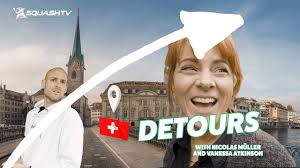 Nicolas Mueller and Vanessa Atkinson Explore Zurich, Switzerland! 🇨🇭